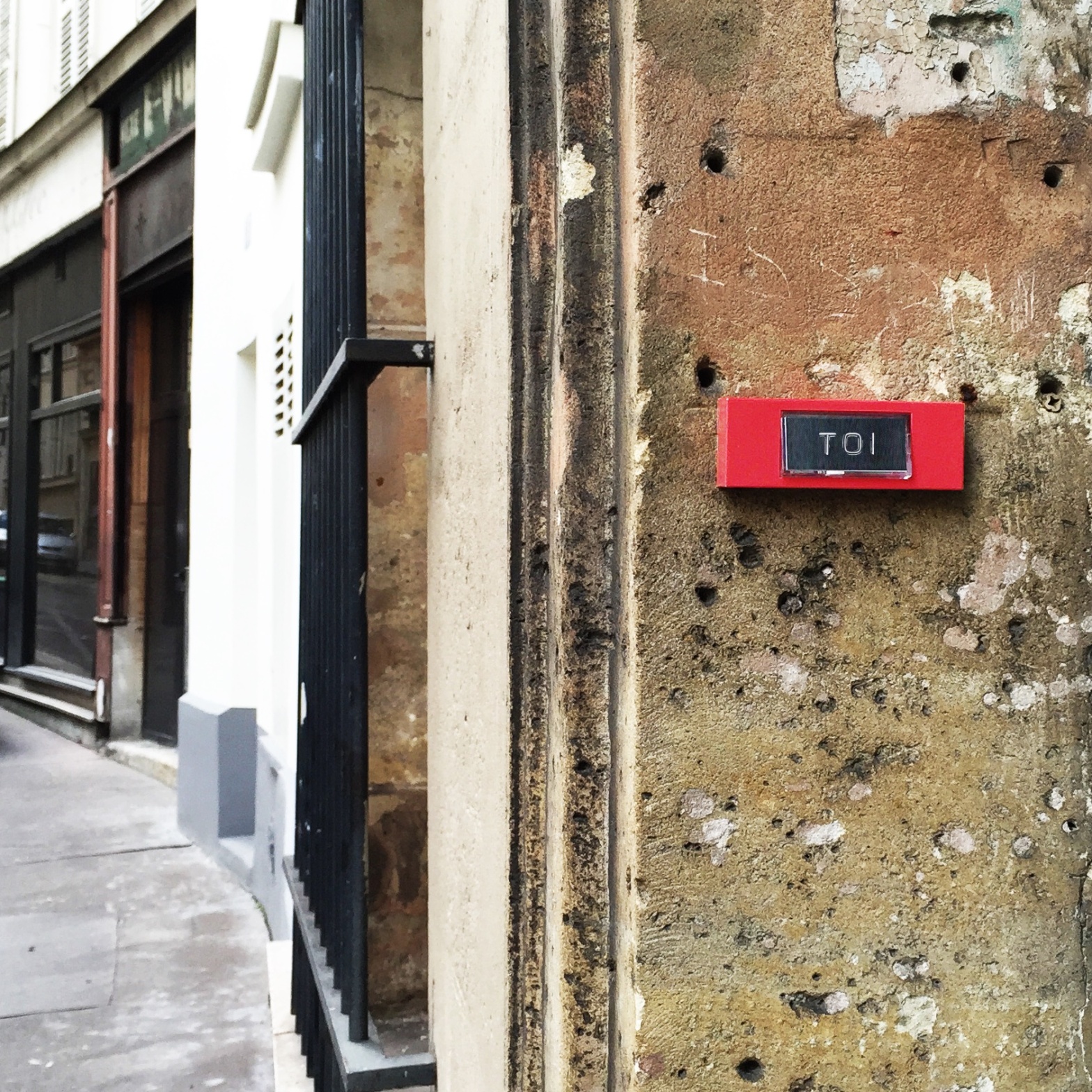 Souvenir "Toi" - Paris 9ème arrondissement - 2015 - Le Sonneur