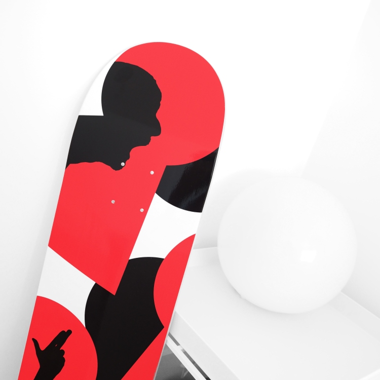 Skateboard deck « Shadow Boards » – Paris – 2017 – Le Sonneur