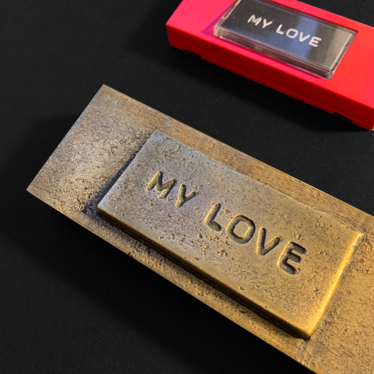 “My Love” Bronze Doorbell – Le Sonneur – 2019